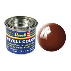 Краски для моделизма, эмалевая, коричневая, РАЛ 8003 глянцевая Revell