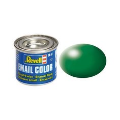 Эмалевая краска лиственно-зеленая РАЛ 6001 шелково-матовая Revell