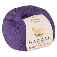 Пряжа Gazzal Baby Cotton цвет