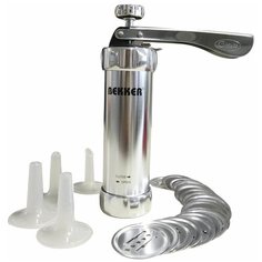 Bekker Шприц кондитерский BK-5208, серебристый