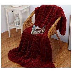 Плед Cleo Orrizonte 200x220 см, красный