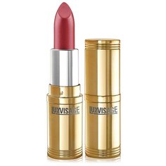 LUXVISAGE помада для губ перламутровая с глянцевым блеском, оттенок 66 красно-коричневый с жемчужным перламутром