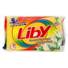 Хозяйственное мыло Liby прозрачное с кокосовым маслом 0.232 кг