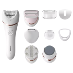 Эпилятор Philips BRE740 Epilator Series 8000 белый