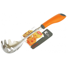 Ложка для спагетти Fissman VITA 1297, нержавеющая сталь нержавеющая сталь/оранжевый