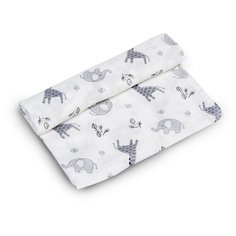 Пеленка муслиновая Amarobaby Rainbow Зоопарк 125х115