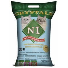 Впитывающий наполнитель N1 Crystals, 30 л