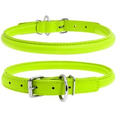 Ошейник COLLAR Glamour круглый 3505 33-41 см зеленый