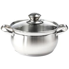 Кастрюля TimA Практичная, 2.5 л, серебристый