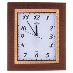 Часы настенные кварцевые GALAXY 207-423 коричневый