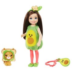 Кукла Barbie Челси с питомцем Авокадо, 14 см, GJW31