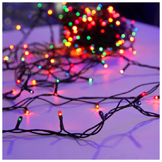 Гирлянда Sh Lights 250 см ITW050F-M, 50 ламп, разноцветные диоды/зеленый провод