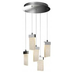 Люстра светодиодная iLedex Pixel C4430-5R CR, LED, 22 Вт