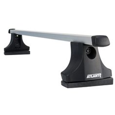 комплект дуг и опор ATLANT 8726+8790+8753 в штатные места для Opel Zafira (2005-2012), 1.26 м черный/серебристый