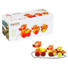 Каталка "Уточка и утята" Cubika
