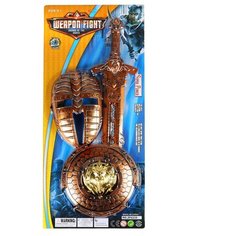 Игрушечное оружие, набор для детей "Рыцарь" меч и маска, 63,5*28,0*4,0 см Компания Друзей