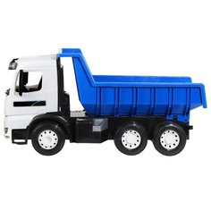 Машинка детская Самосвал ТМ "Компания друзей" , бело-синий 34х21х67 см