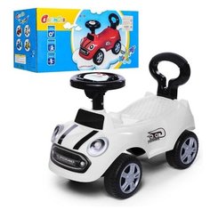 Каталка толокар со звуком, белая, 616А Best Like