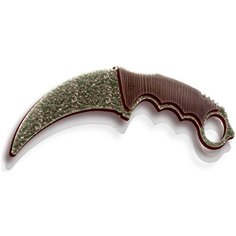 Нож Керамбит "Пиксельный камуфляж " Woodenteka