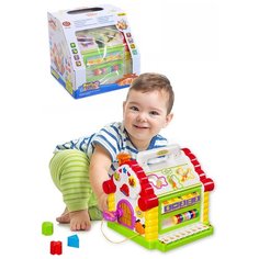 Развавающая игрушка Сортер Теремок со светом и звуком Play Smart
