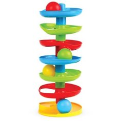 Развивающая игрушка на развитие коордианцаии "Башня", высота 37 см, 4 шарика Жирафики 644517