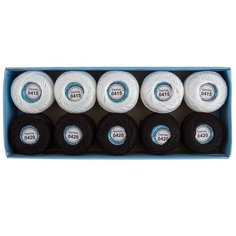 Пряжа "Gamma" Ирис ассорти 100% хлопок 10 х 10 г 82 м ± 3 м 15