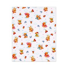 Пеленка ситцевая Flyzay 120x95 "Щенки"