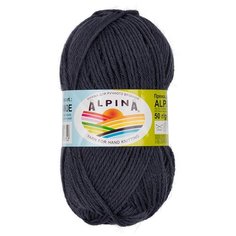 Пряжа ALPINA "ALPACA GRANDE" 65% альпака, 35% мериносовая шерсть 50 г 118 м ± 6 м 05 т.серый меланж