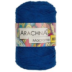 Пряжа ARACHNA Macrame Mini 80% хлопок, 20% полиэстер 250 г 230 м 11 синий