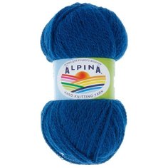 Пряжа ALPINA "ALPACA TRENZA" 90% альпака, 10% полиамид 50 г 150 м ± 8 м 19 морская волна