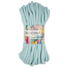 Пряжа ARACHNA Craft Maxi 75% хлопок, 25% фибра 268 г 15.24 м 05 голубой