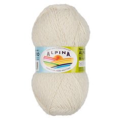 Пряжа ALPINA "ALPACA ACRO" 44% мериносовая шерсть, 38% акрил, 18% альпака 50 г 150 м ± 7 м 02 Пряжа ALPINA "ALPACA ACRO"
