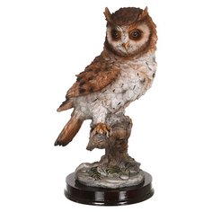 Статуэтка Lefard Сова, 16 см (252-037) коричневый