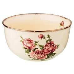 Lefard Салатник Корейская роза 20 см бежевый