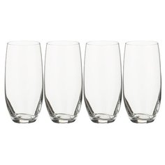Bohemia Crystal Набор стаканов Bar 674-546 4 шт., 470 мл бесцветный