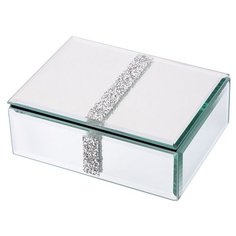 Lefard Шкатулка Lustre, 453-168 серебристый