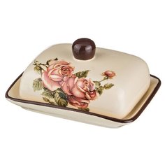 Масленка Agness Корейская роза 358-460 бежевый