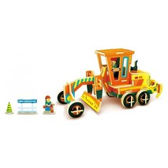 3D деревянный пазл Robotime Строительная техника - Грейдер