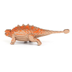 3D-пазл "Анкилозавр" - объемная, трехмерная модель из картона Panda Puzzle