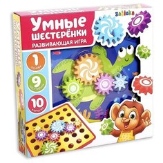 ZABIAKA Игрушка развивающая "Умные шестерёнки" с карточками и полем, SL-02078 3856075