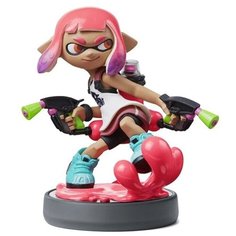 Splatoon: Интерактивная фигурка amiibo – Инклинг-девочка (неоново розовая) Nintendo