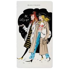 ТЕТРАДЬ А6, Bruno Visconti "СТИЛЬНЫЕ ДЕВЧОНКИ" 30л. клетка