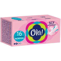 Ola! тампоны Normal Шелковистая поверхность, 2 капли, 16 шт.