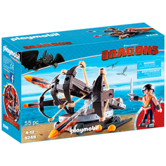 Конструктор Playmobil Dragons 9249 Эрет с 4 баллистами