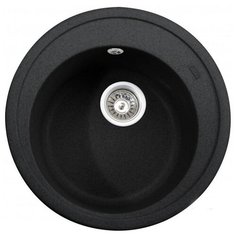 Врезная кухонная мойка 51 см KAISER KGM-510 black pearl