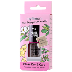 Limoni верхнее покрытие Gloss Dry & Care 6 мл бесцветный