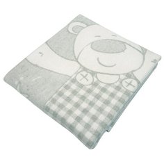 Одеяло детское "Мишка", серый, 100*140 Arloni