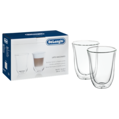 Чашки для латте DeLonghi Latte cups, 2 шт. Delonghi