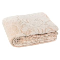 Плед-покрывало Baby Nice MICRO VELUR "Мишки", 75х100,бежевый