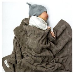 Плед детский вязаный Amarobaby Pure Love Волна